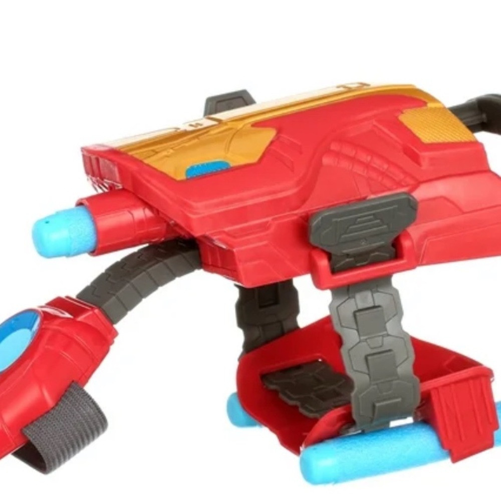 Marvel Avengers Iron Man Repulsor Blaster - Red and Gold - Picture 2 of 3